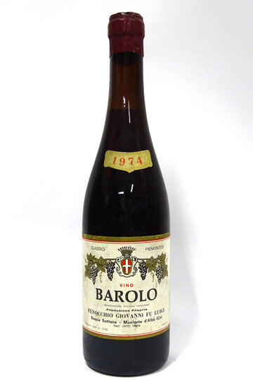 Fenocchio, Giovanni 1974 Barolo Bussia Sotana